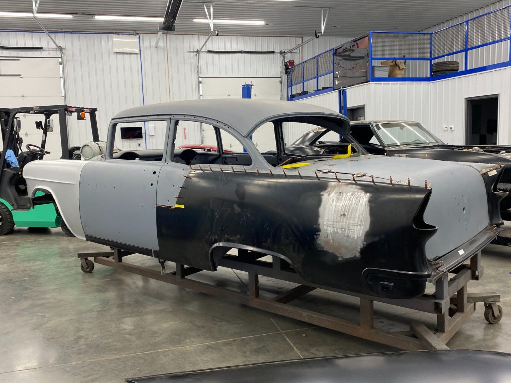 Restoration Delight: Transforming a Classic Car into a Timeless Masterpiece - Stripping the car down to its bare frame