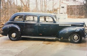 Old photo of the 1942 Packard